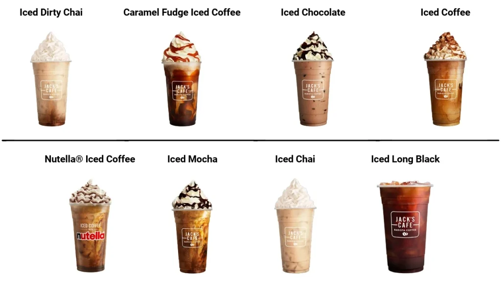 Hungry Jack's Cafe Menu